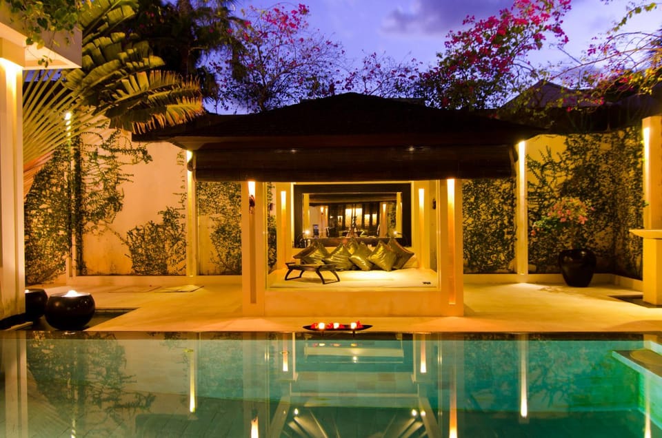 Seating area, On site, Swimming pool, Swimming pool, Sunset