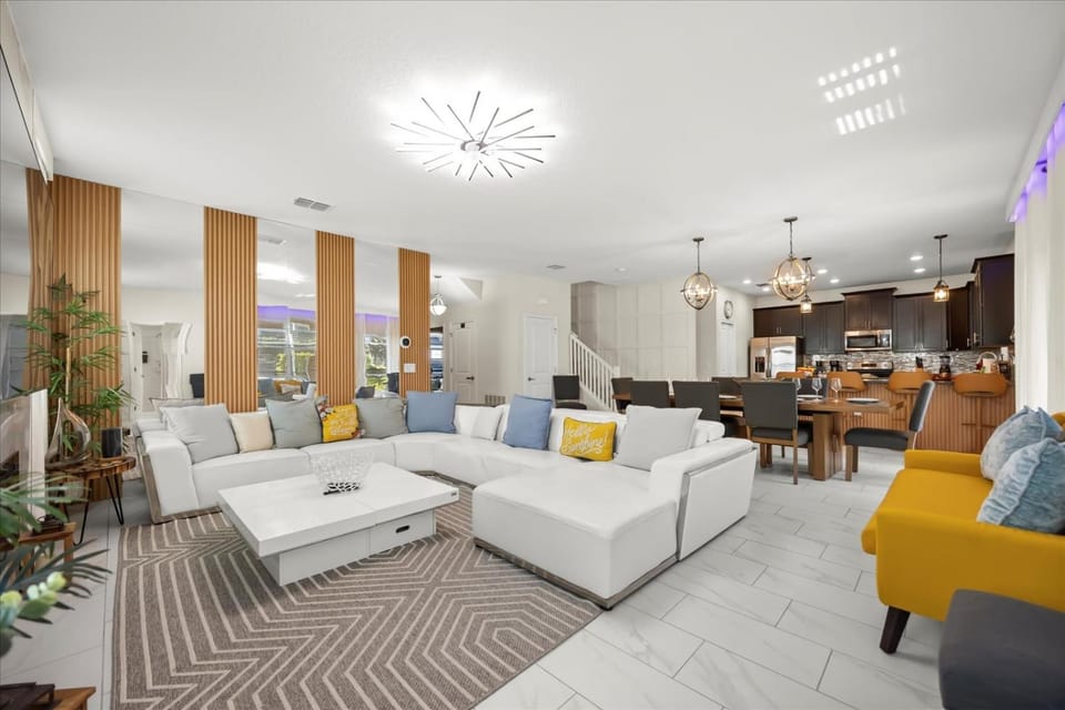 Modern Luxury at Disney’s Doorstep- Stunning 6BR 6BA Villa at Champions Gate Resort Villa in Four Corners