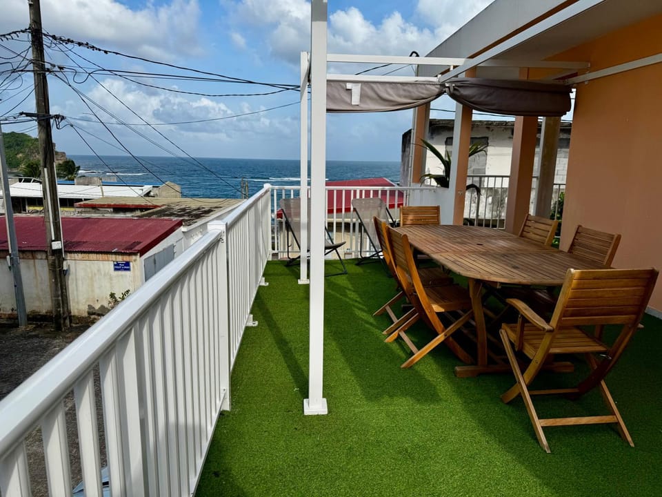 Villa 4 ch 140 m2 avec vue sur mer et le tombolo House in Martinique