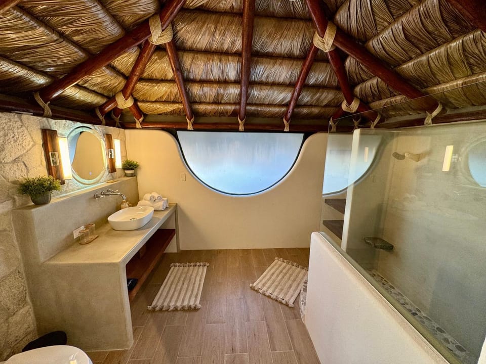 Shower, Bathroom, towels