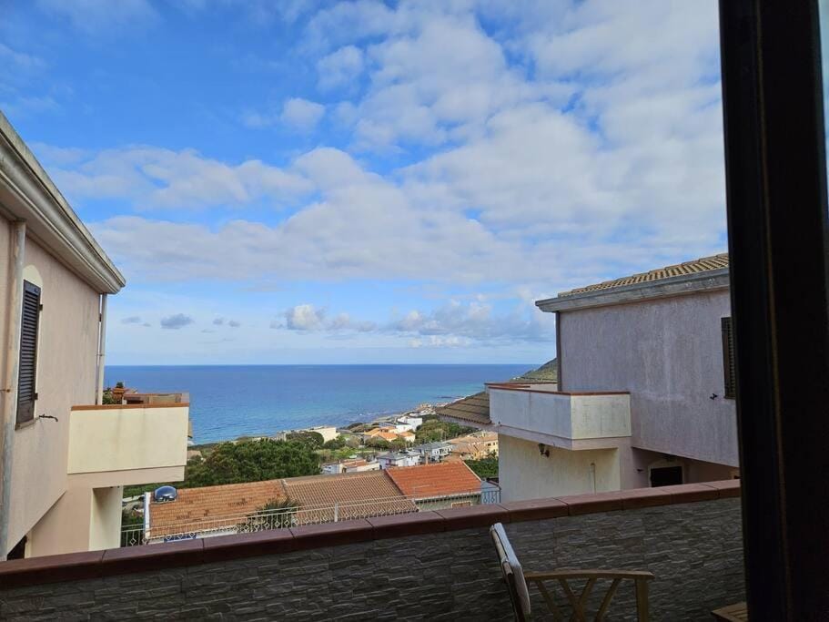 Natural landscape, View (from property/room), Balcony/Terrace, Sea view