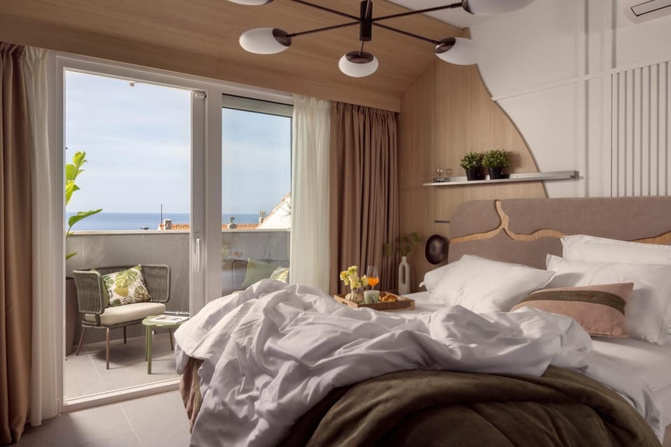 Bedroom, Sea view