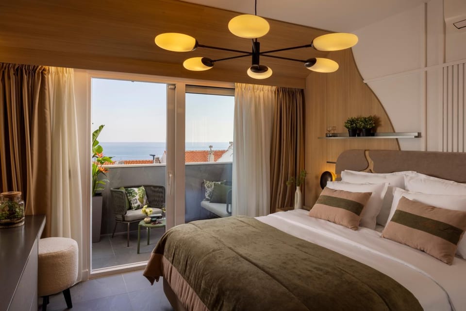 Bedroom, Sea view