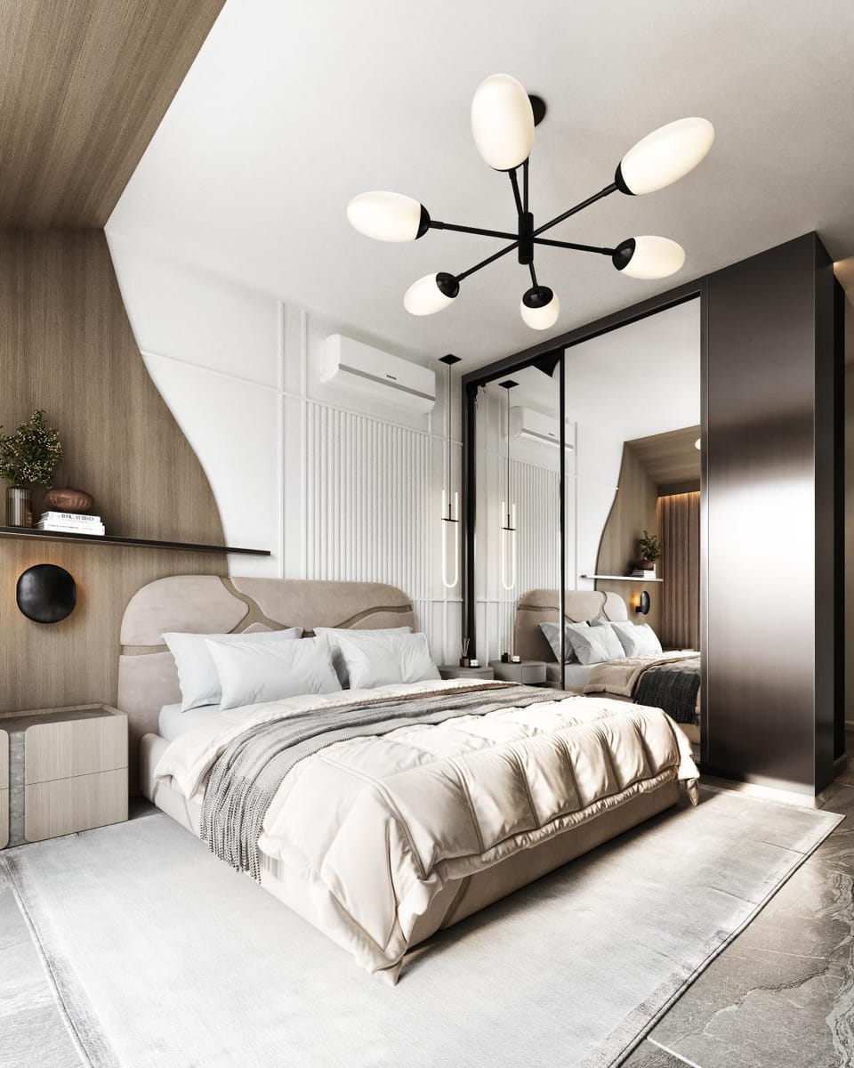 Bed, microwave