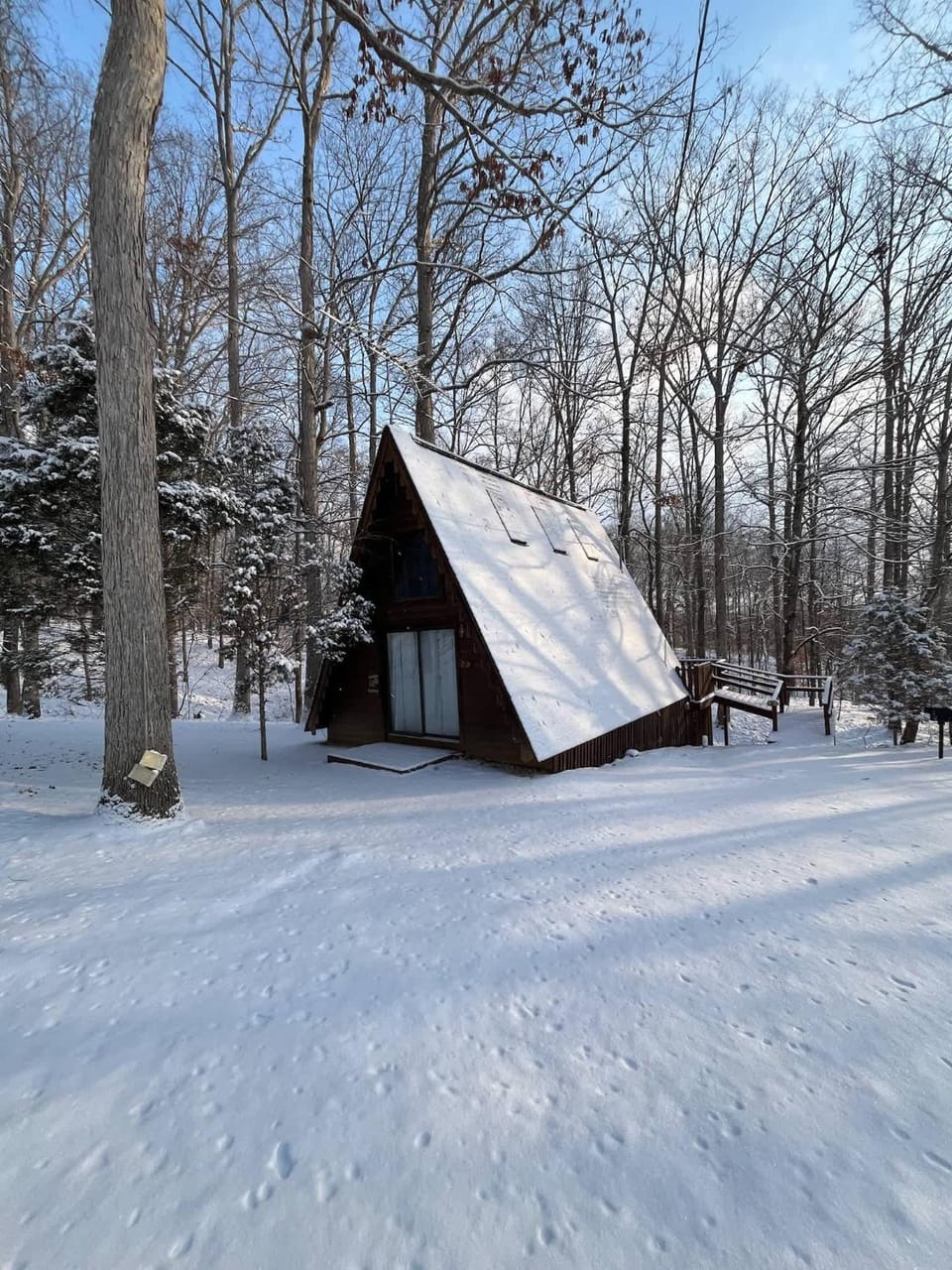 A-Frame Cabin #2 on Patoka Lake in Southern Indiana Cabin in Indiana