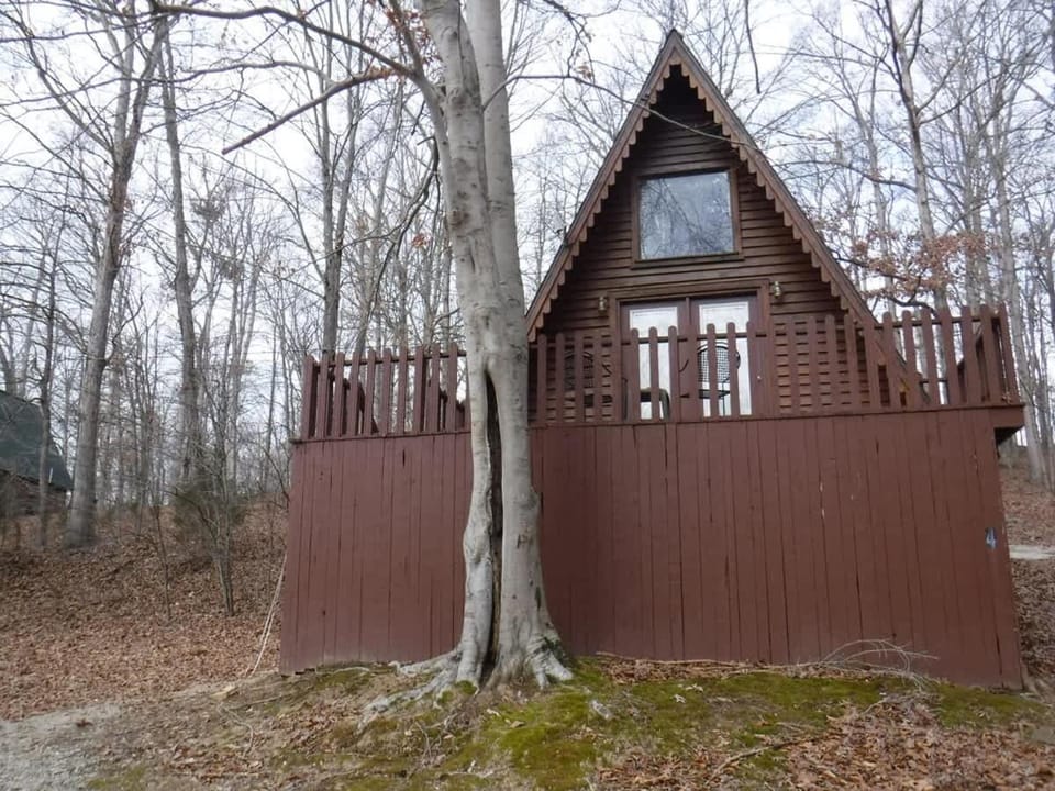 A-Frame Cabin #4 on Patoka Lake in Southern Indiana Cabin in Indiana