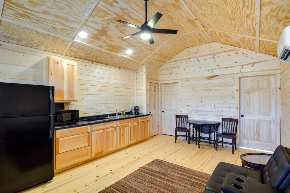 Riverfront Cabin Rental ~ 9 Mi to Yellowstone Lake Cabin in Wisconsin
