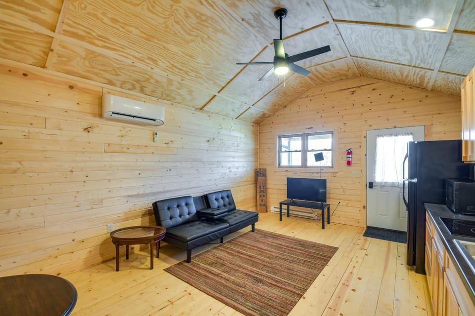 Riverfront Cabin Rental ~ 9 Mi to Yellowstone Lake Cabin in Wisconsin