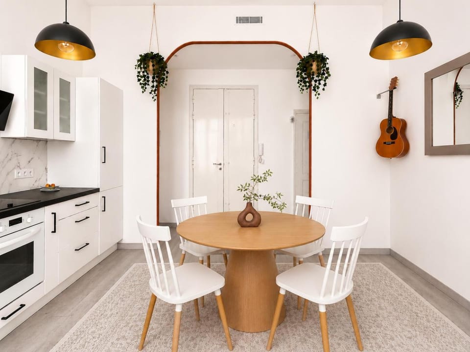Living room, Seating area, kitchen, air conditioner, air conditioner