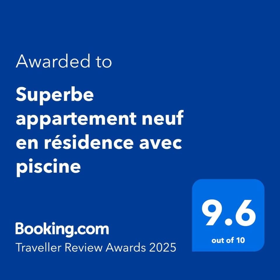 Superbe appartement neuf en résidence avec piscine Apartment in Tangier-Tétouan-Al Hoceima