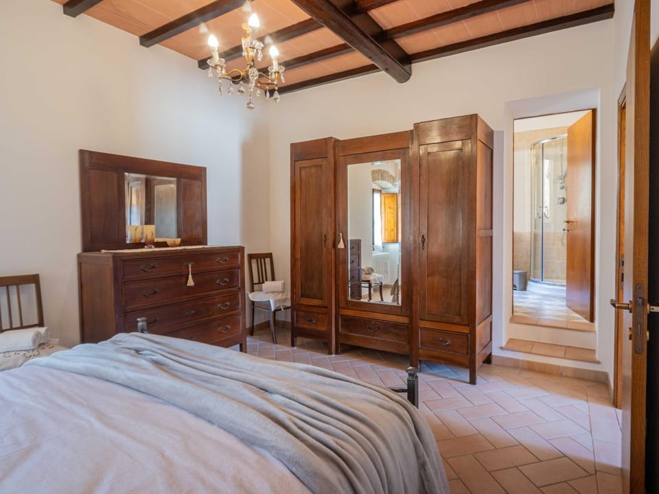 Bed, Photo of the whole room, Bedroom, wardrobe