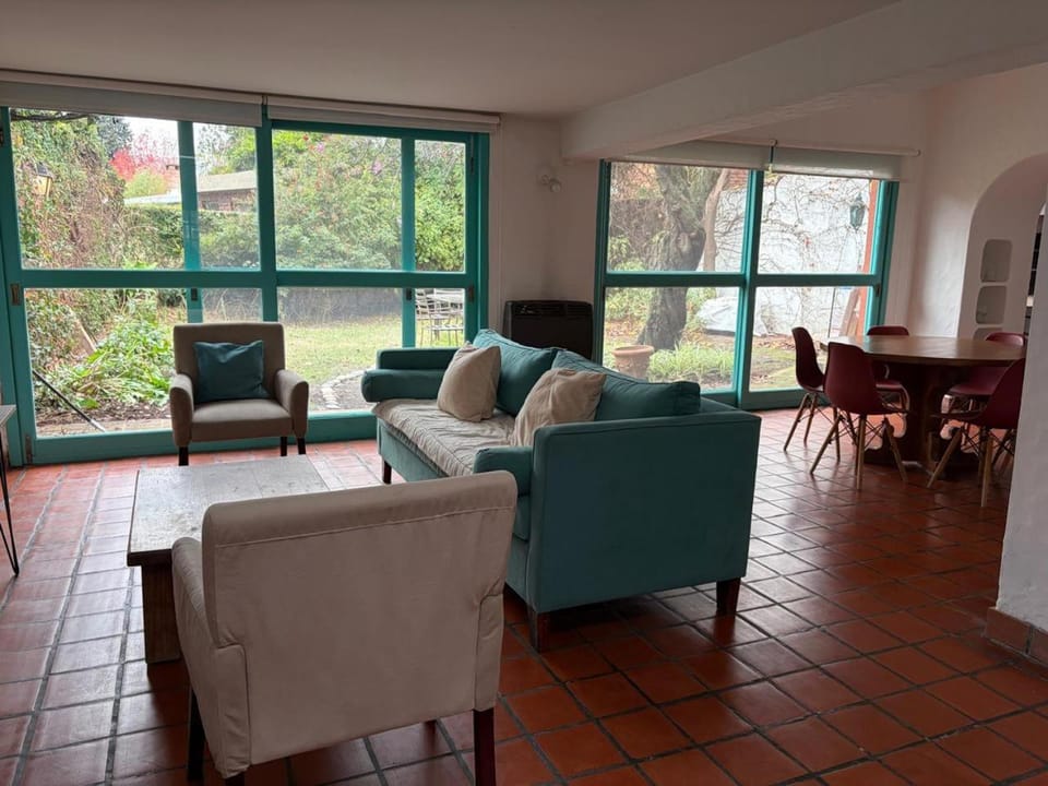 TV and multimedia, Living room, Garden view, air conditioner