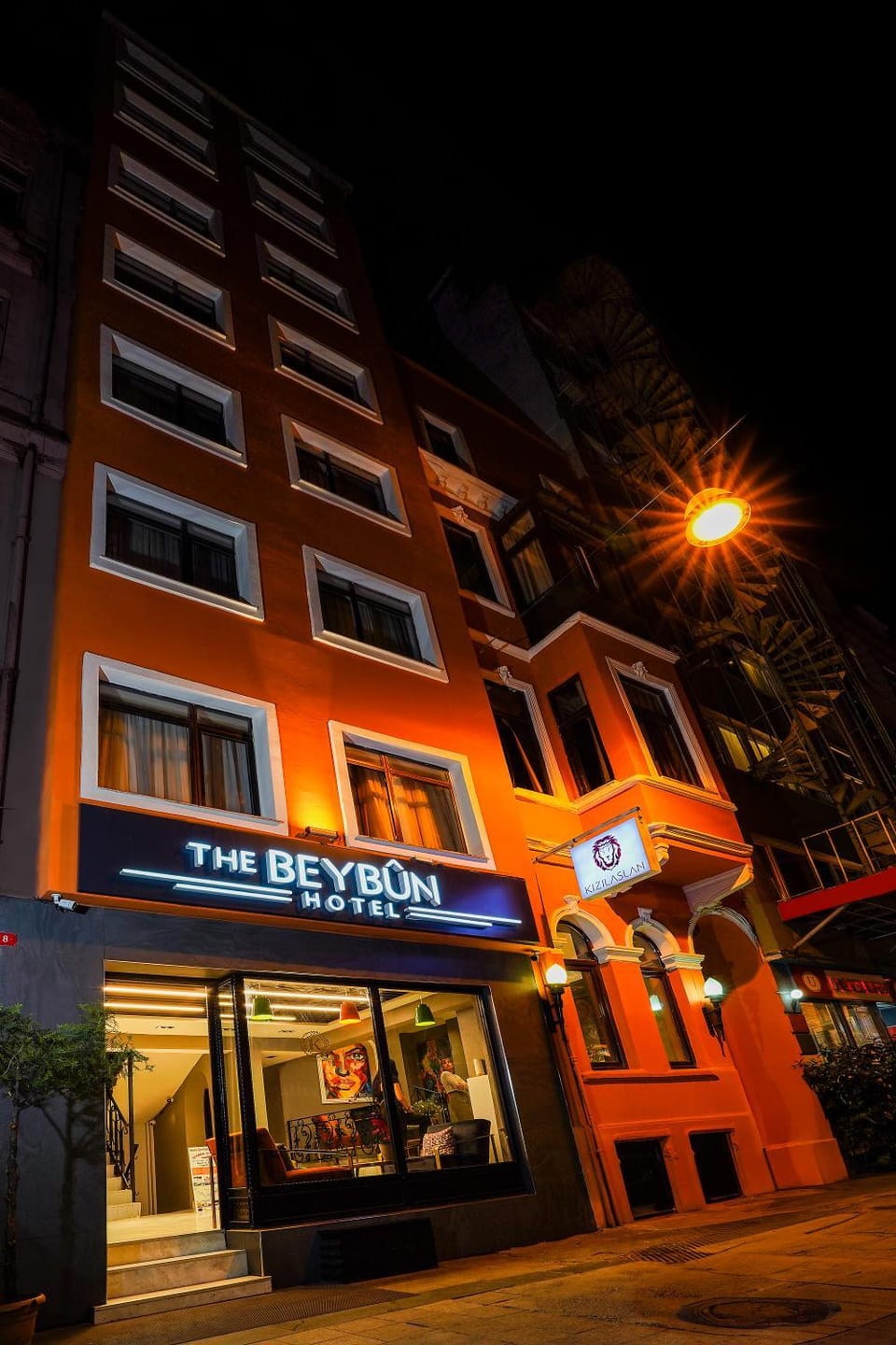 Property building, Night