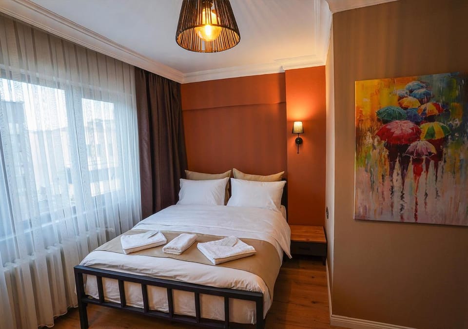 Bed, Bathroom, Coffee/tea facilities, Photo of the whole room, Bedroom, towels