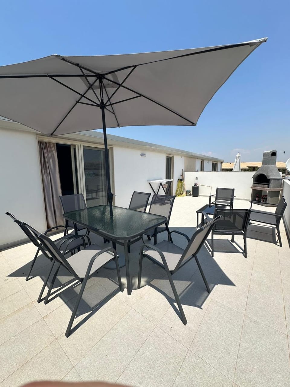 Patio, View (from property/room), Balcony/Terrace, Living room, Seating area, Dining area