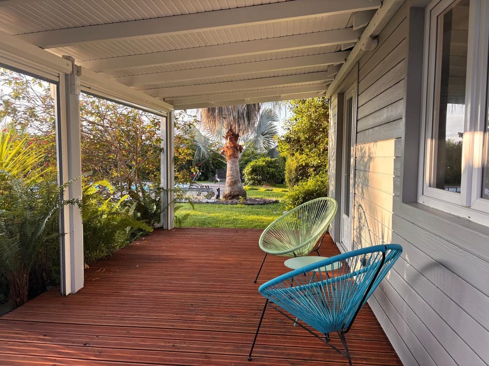 Bungalow jardin tropical - piscine House in Grande-Terre, Guadeloupe