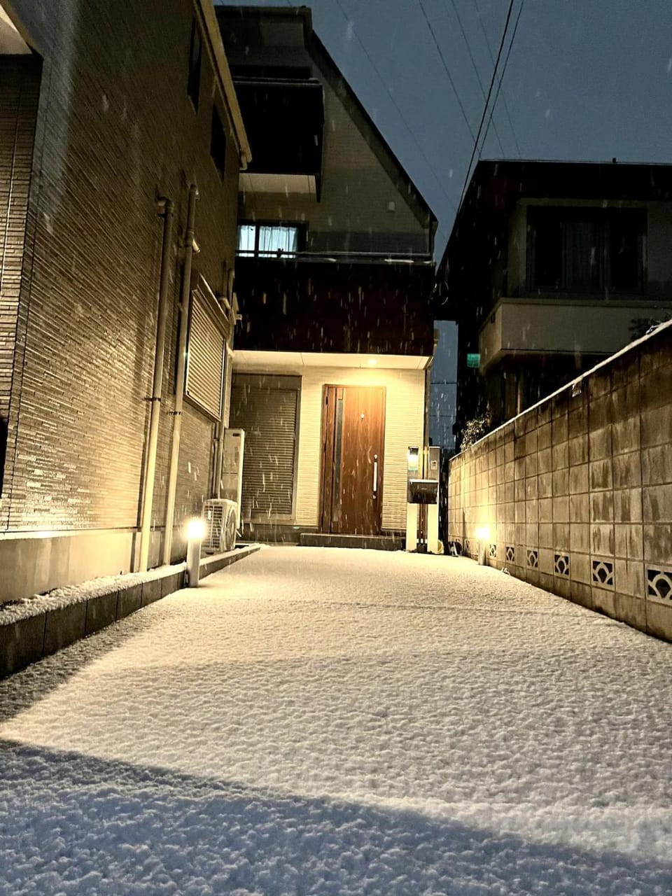 Property building, Winter