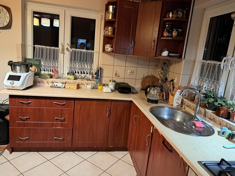 Dom drewniany z ogrodem House in Pomeranian Voivodeship