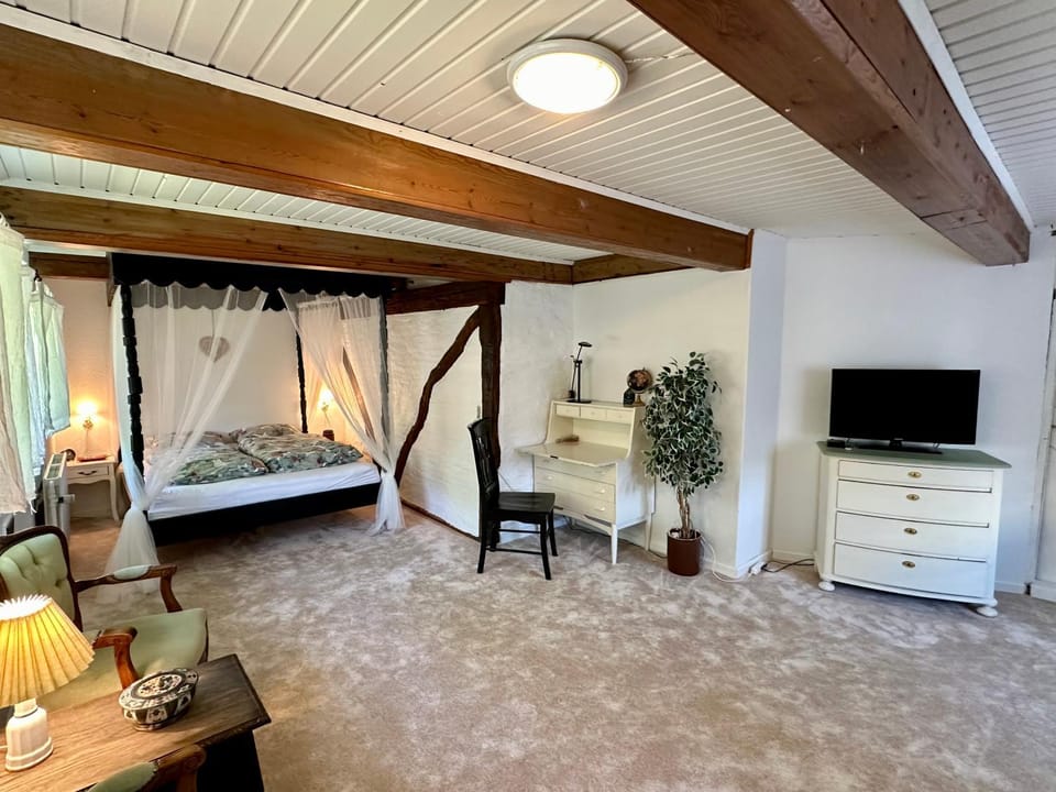 Bed, TV and multimedia, Photo of the whole room, Bedroom