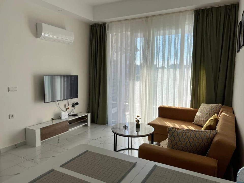 Communal lounge/ TV room, TV and multimedia, Seating area, air conditioner