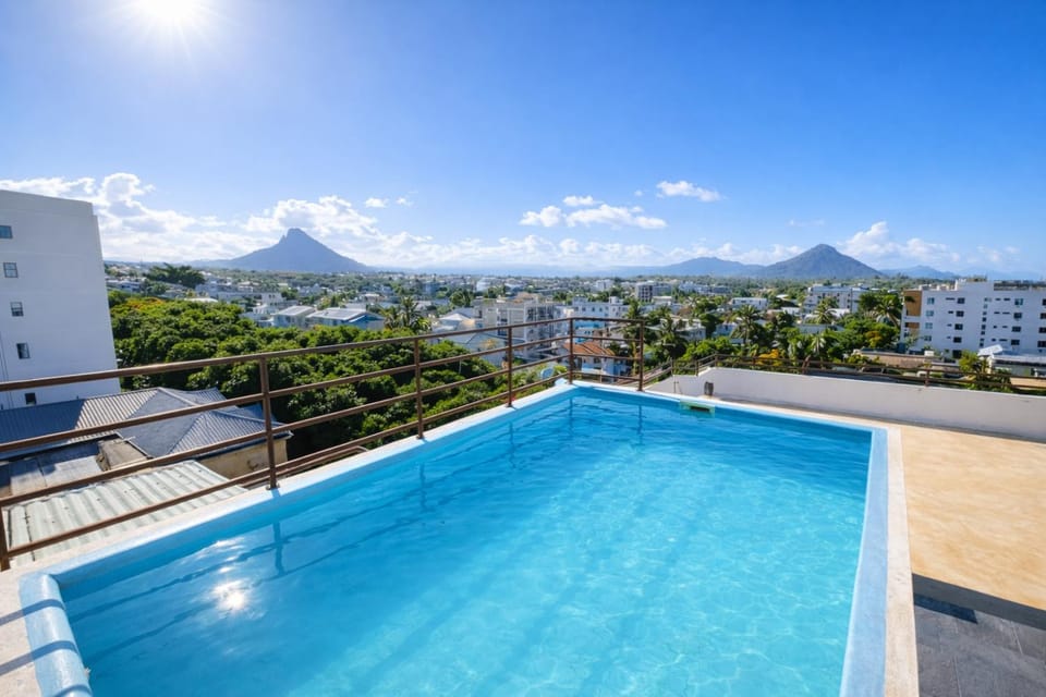 Property building, Mountain view, Swimming pool