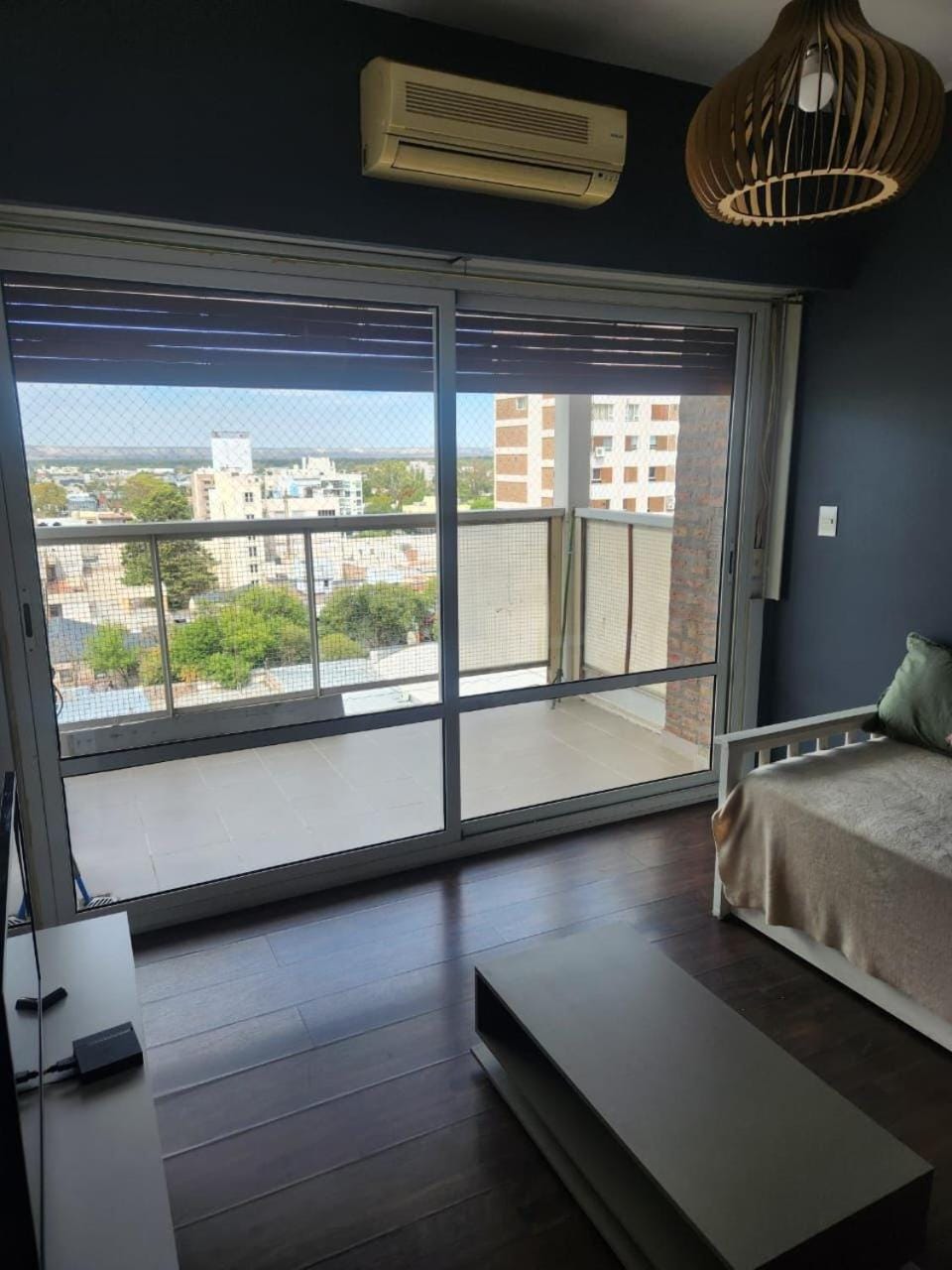 View (from property/room), Balcony/Terrace, air conditioner