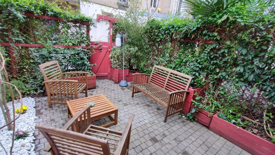 Patio, Spring, Garden, Garden, Balcony/Terrace, Garden view, Inner courtyard view