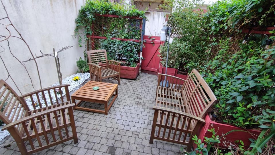 Patio, Garden, Garden, Balcony/Terrace, Garden view