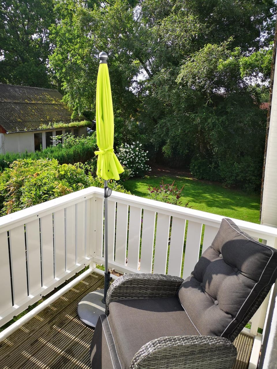 Balcony/Terrace, Seating area, Garden view