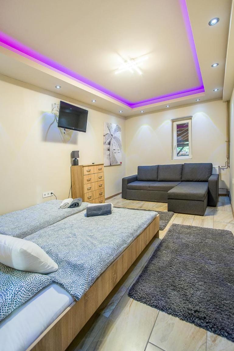Bed, TV and multimedia, Bedroom
