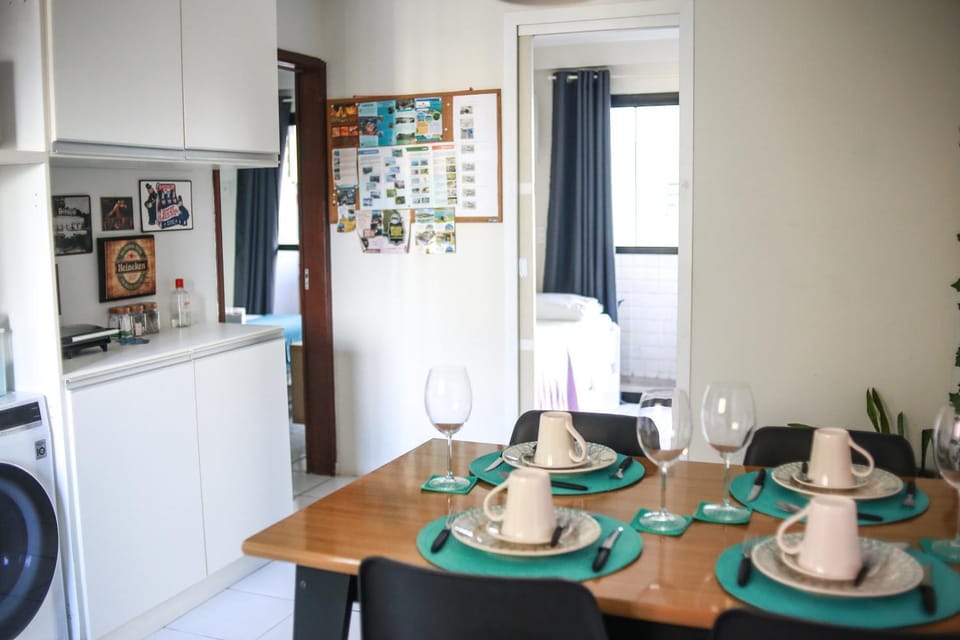 Kitchen or kitchenette, Living room, Seating area, Dining area, dryer