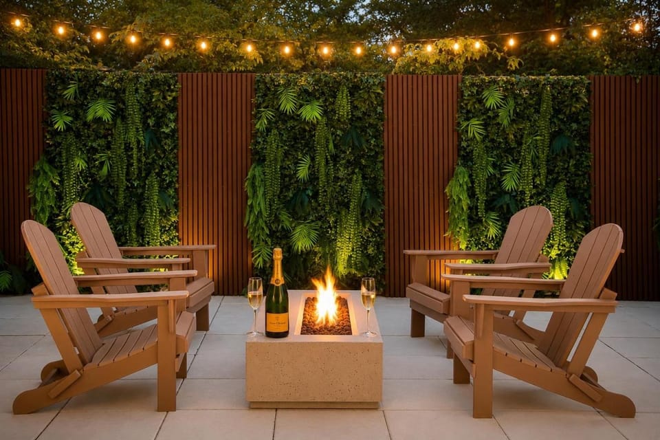 Patio, Seating area