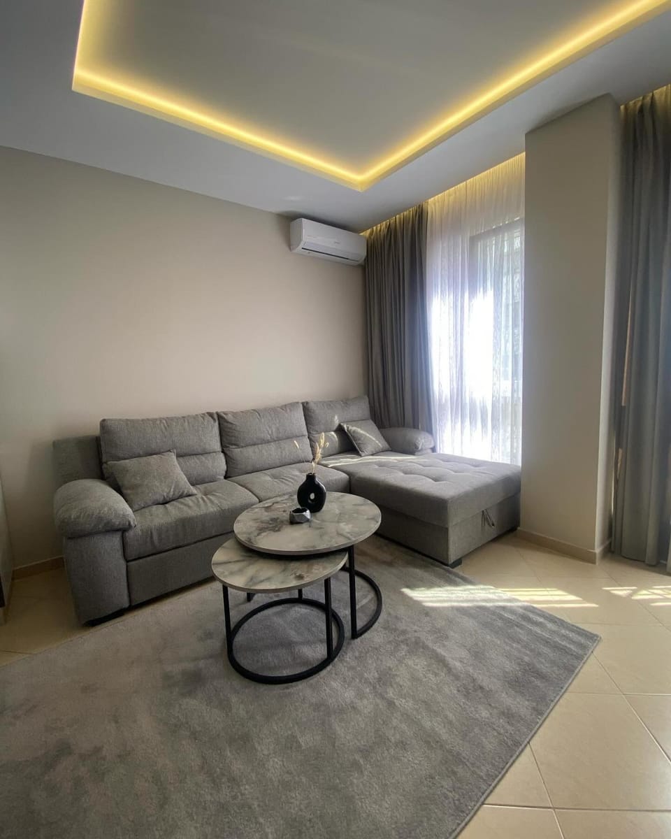 Living room, Seating area, air conditioner