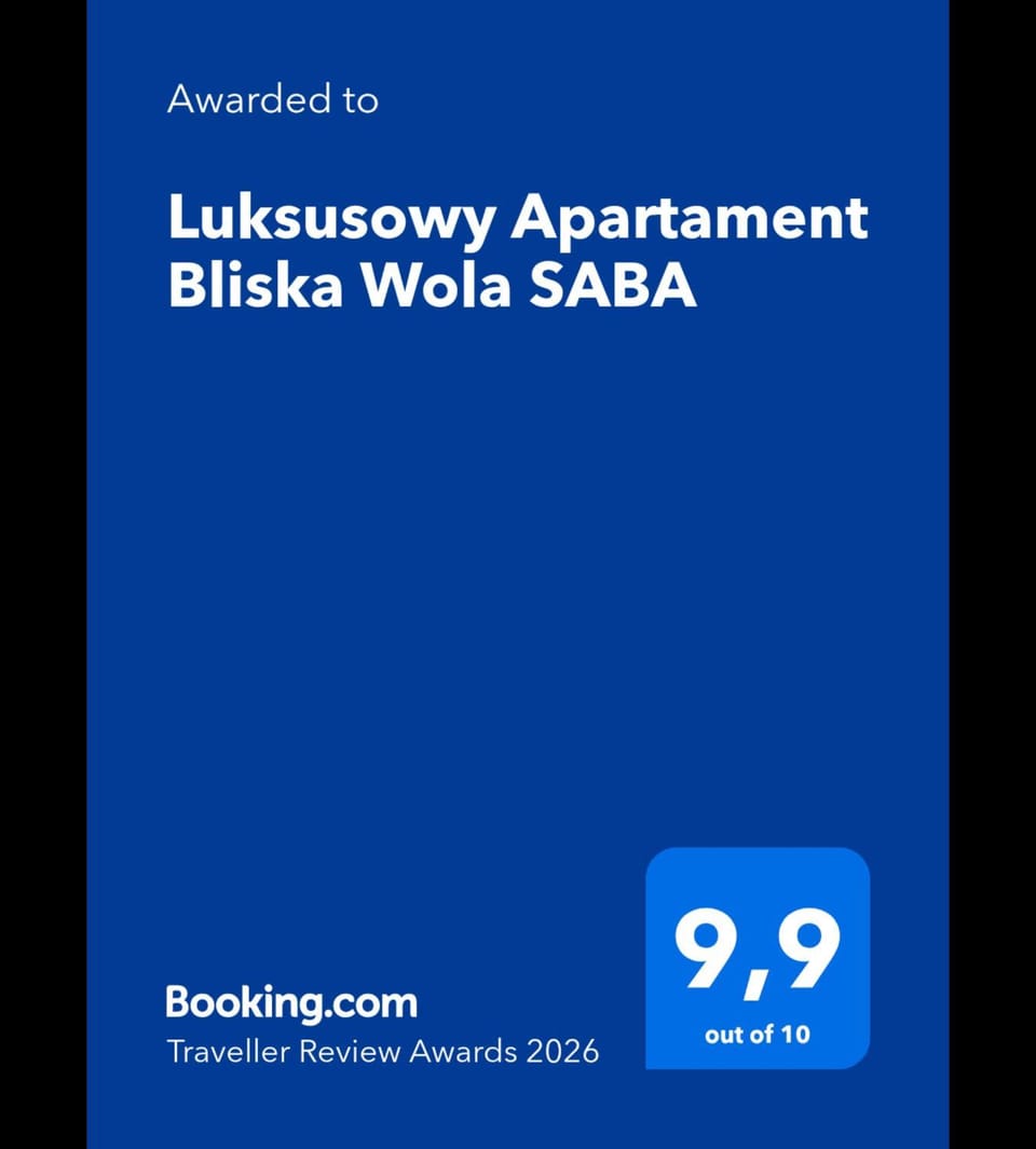 Luksusowy Apartament Bliska Wola SABA Apartment in Warsaw
