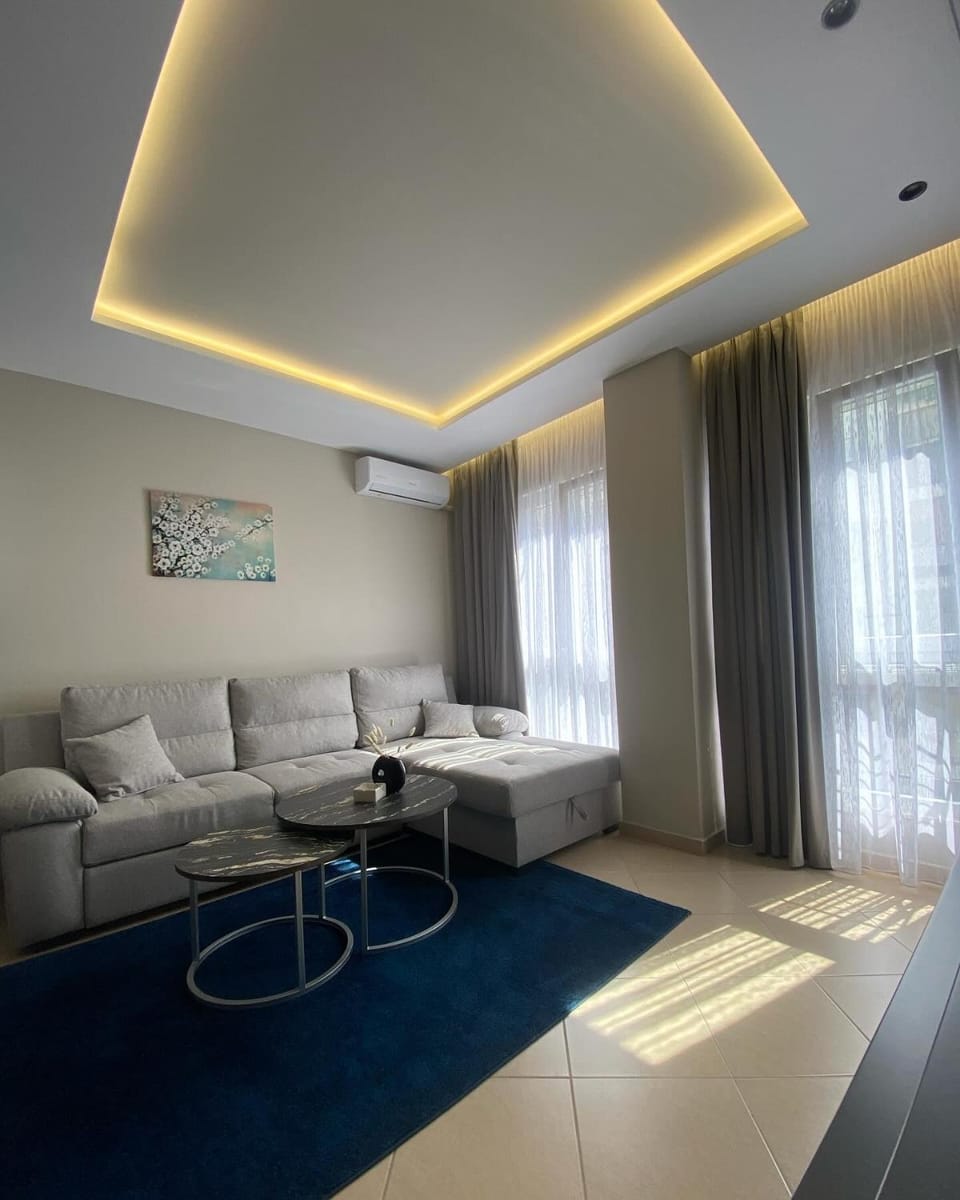 Living room, Seating area, air conditioner