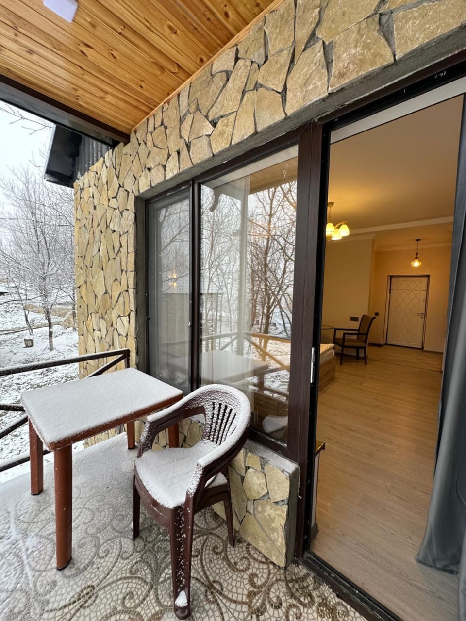 View (from property/room), Balcony/Terrace, Living room, Dining area