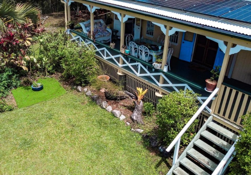 Property building, Garden