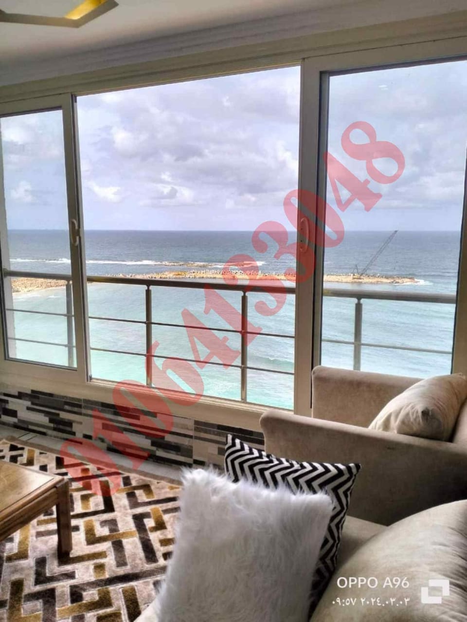 شقة فندقيه بالإسكندرية علي البحر مباشر Apartment in Alexandria