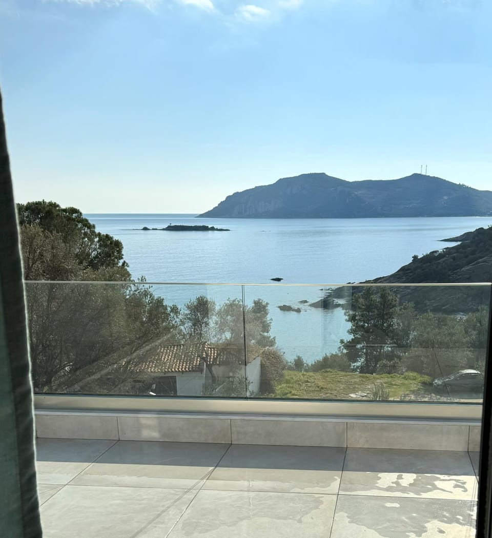 Natural landscape, View (from property/room), Balcony/Terrace, Garden view, Sea view