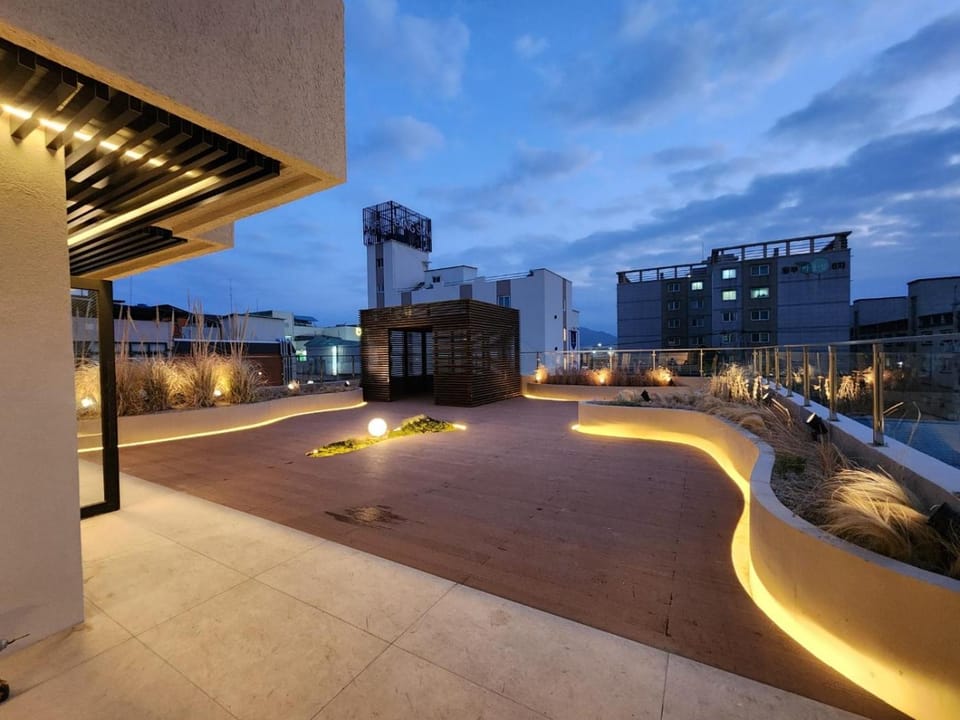 Property building, Night