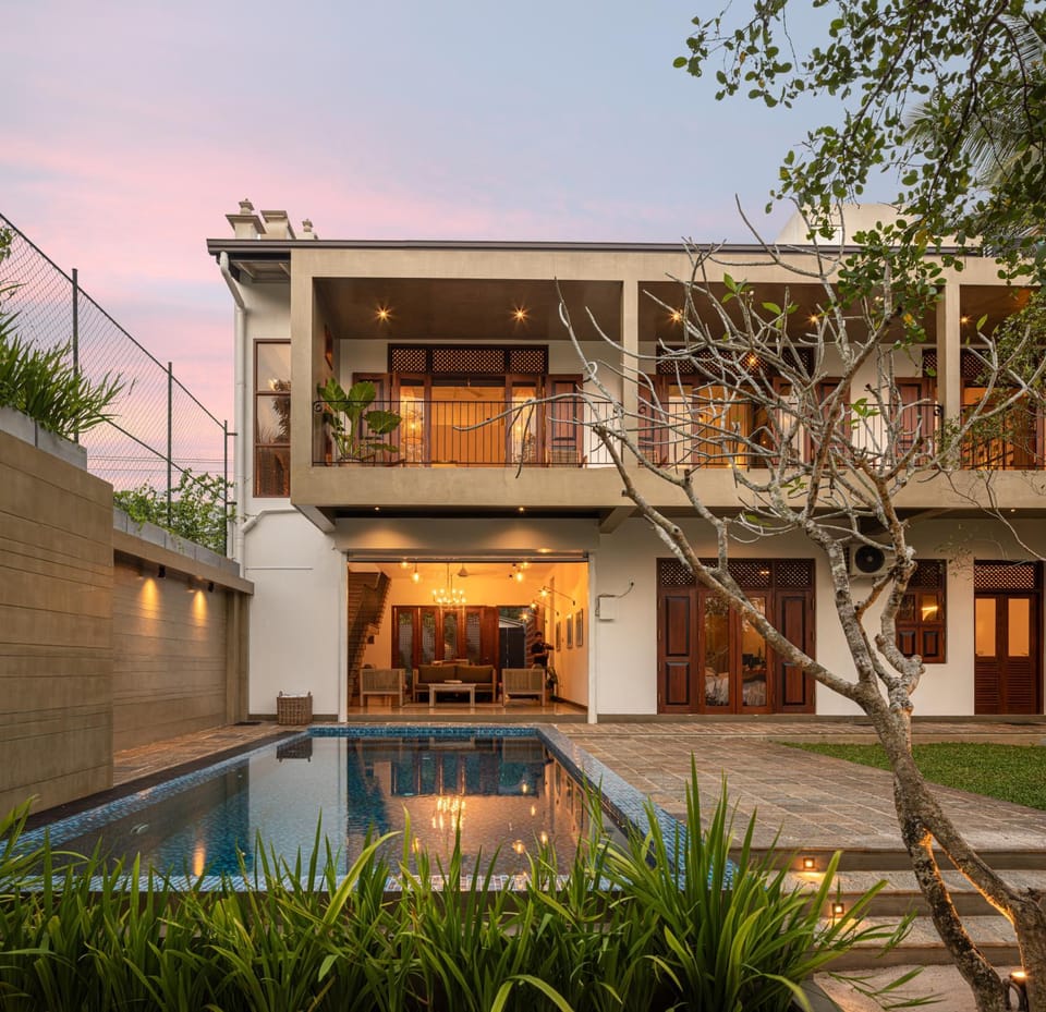 Property building, Pool view, Swimming pool