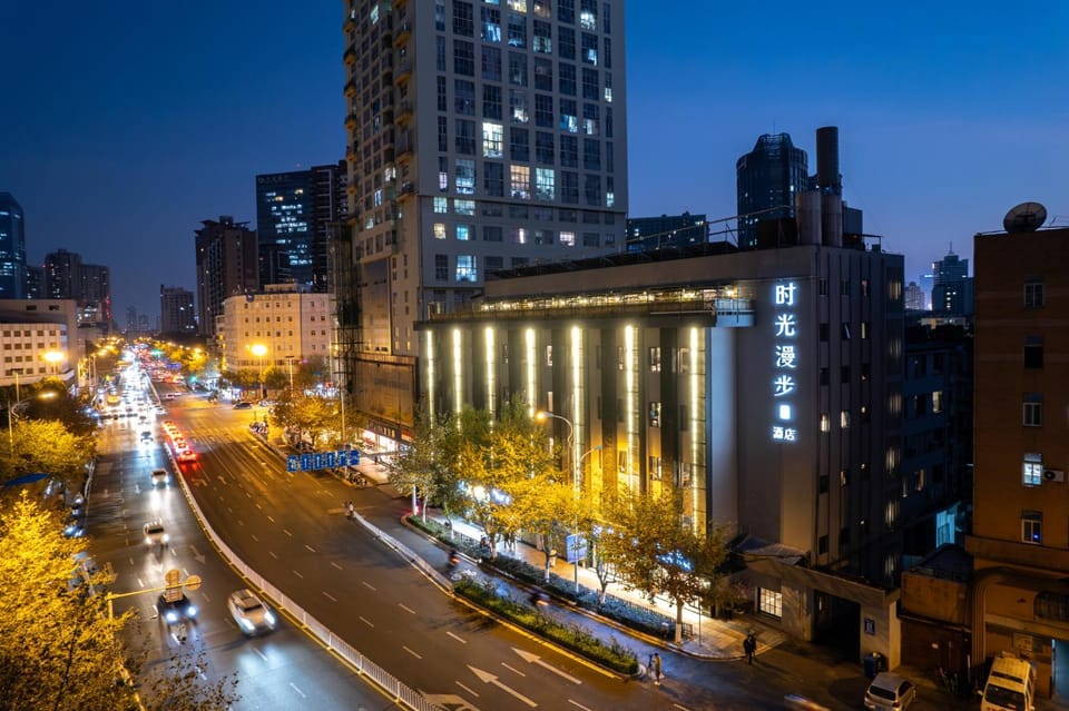 Property building, Night, Neighbourhood, Street view
