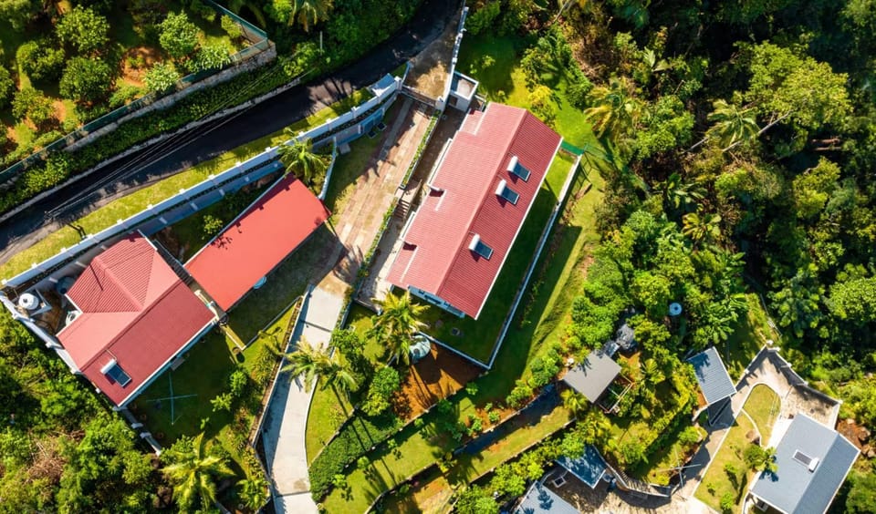 Property building, Natural landscape, Bird's eye view