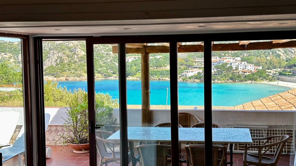 Patio, Natural landscape, View (from property/room), Balcony/Terrace, Beach, Beach, Mountain view, Pool view, Sea view, sunbed