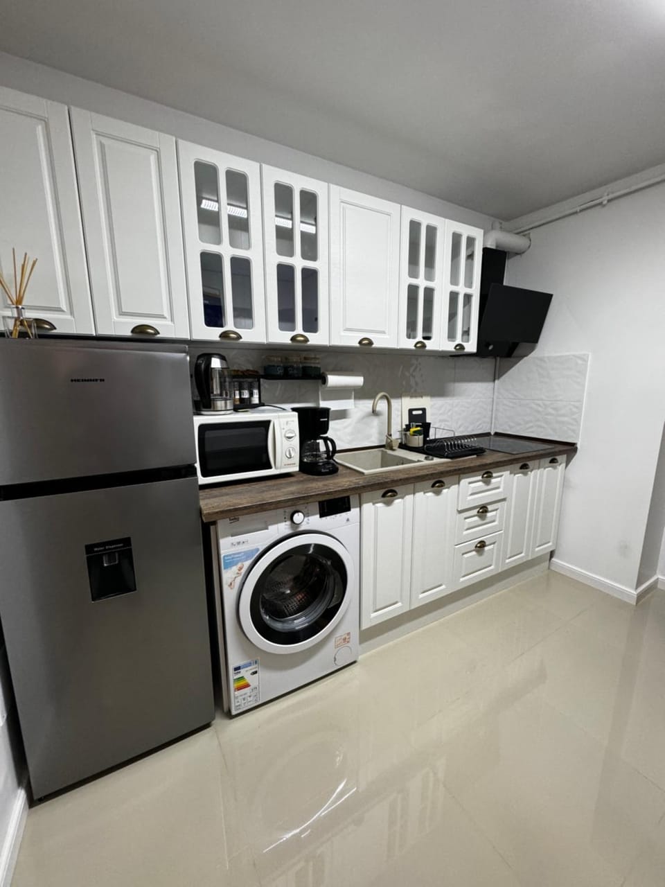 Kitchen or kitchenette, dishwasher, minibar, oven, pet friendly, stove, washing machine, dryer