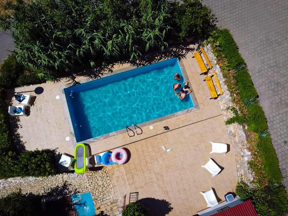 Bird's eye view, Pool view, Swimming pool