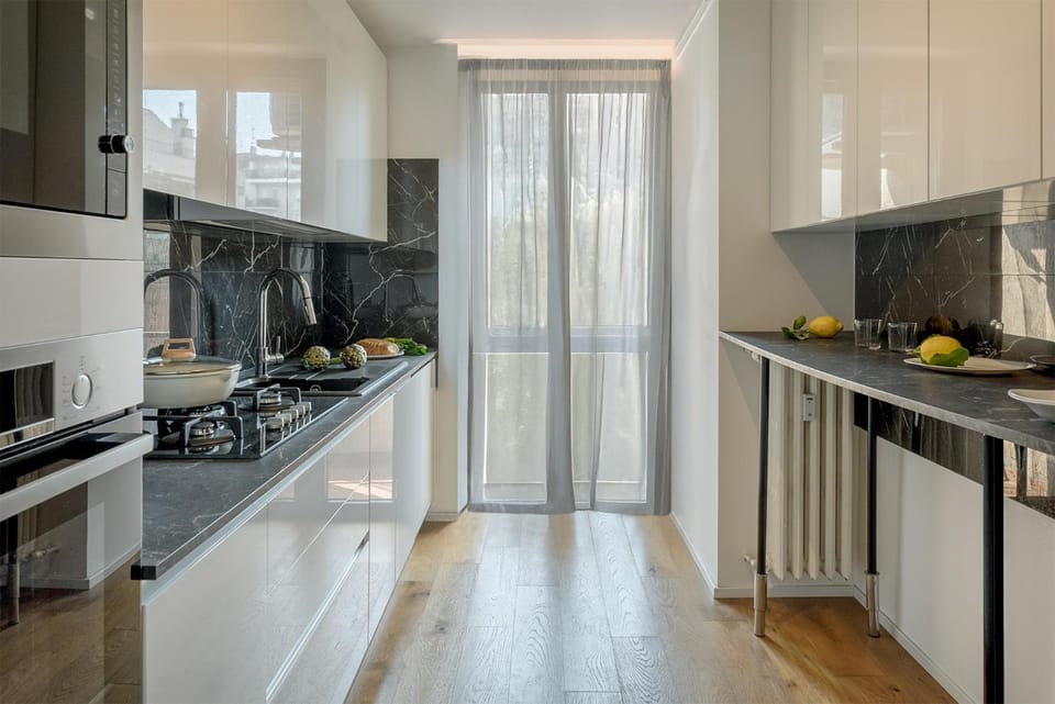 Kitchen or kitchenette, Food and drinks, Food, dishwasher, minibar, oven, pet friendly, stove