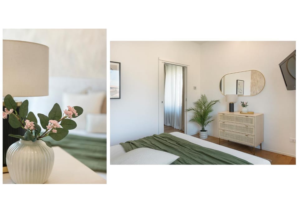 Bed, TV and multimedia, Living room, Photo of the whole room, Decorative detail, Seating area, Bedroom