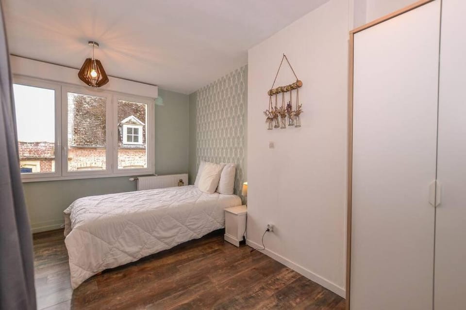 Les Valéricaines - Bel appartement - vue sur les toits de St Valéry Apartment in Hauts-de-France