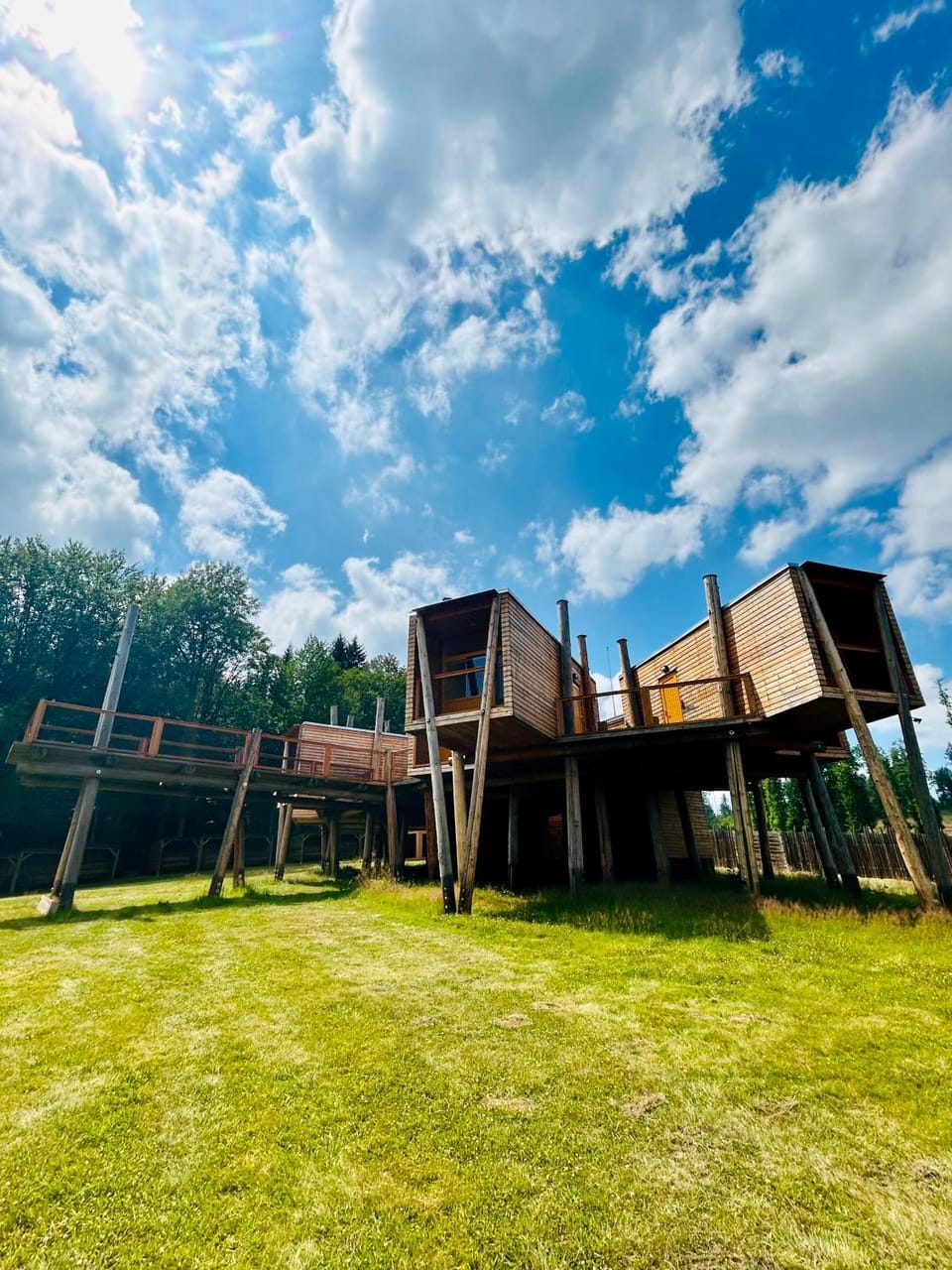 Property building, Natural landscape